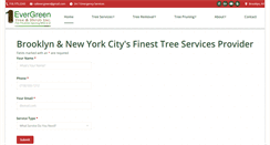 Desktop Screenshot of evergreentreeshrubinc.com